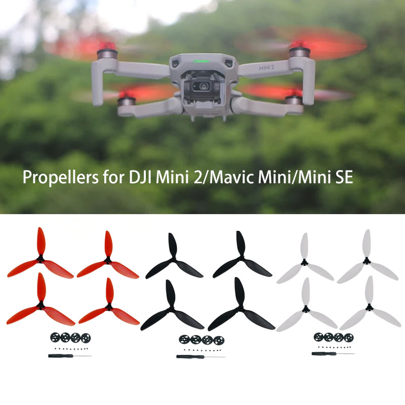 Drone Dji Rc 2 - Dreiblatt-Propeller für DJI Mavic Mini/Mini 2/Mini