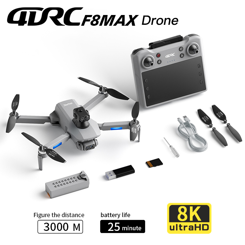 Gps Module Drone - F8 MAX GPS-Drohne, professionelle 8K-Kamera, 5G