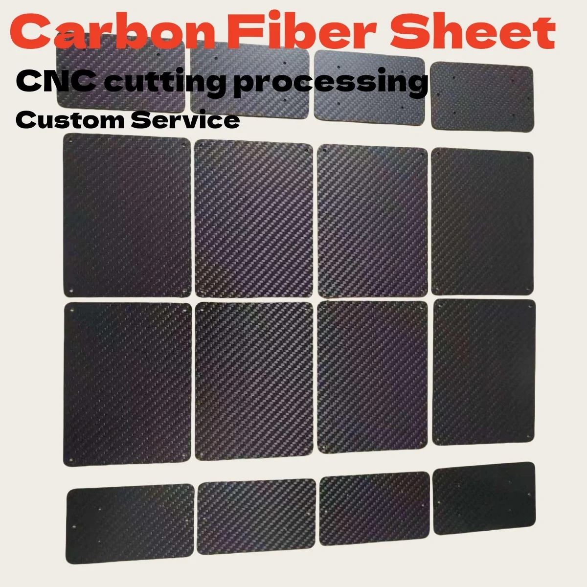 Carbon Fiber Drone Arm - T800 M40 M65 Kohlefaserplatten-Schneidbearbeitung RC Flugzeug
