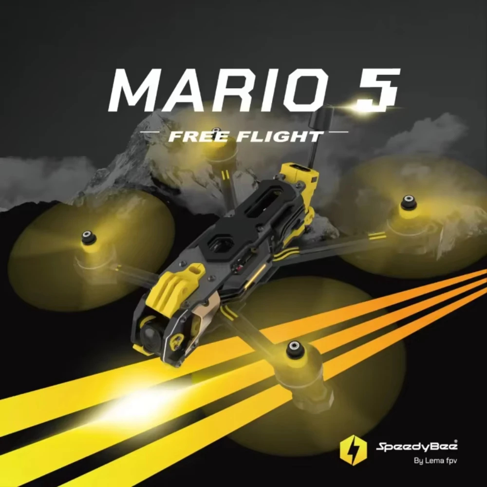 Drone With Rc 2 - Speedybee Mario 5 O4 Rahmen-Kit DC