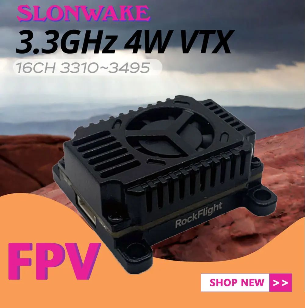 SLONWAKE FPV 3.3G 16CH 4000mW  – Fpv Antenna Receiver Bewertung und Preis