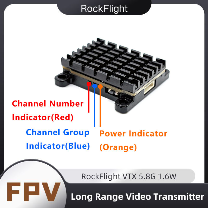 RockFlight TX663 VTX 5.8G 48CH – Drone Rc Remote Bewertung und Preis