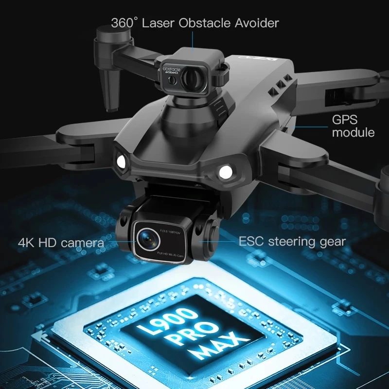 L900 Pro MAX GPS-Drohne 4K Pro – Gps Module Drone Bewertung und Preis