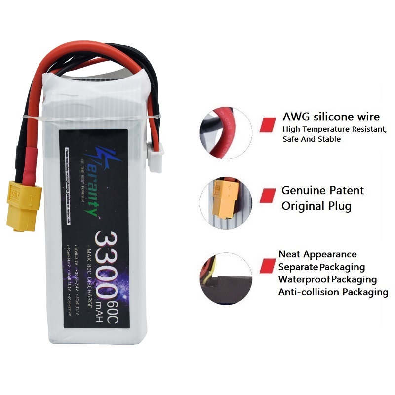 LiPo Akku 4S 3300mAh 60C 14,8V – Drone Rc Leading Bewertung und Preis