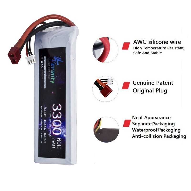 2S 7,4 V LiPo Batterie 3300mAh – Drone Rc Leading Bewertung und Preis