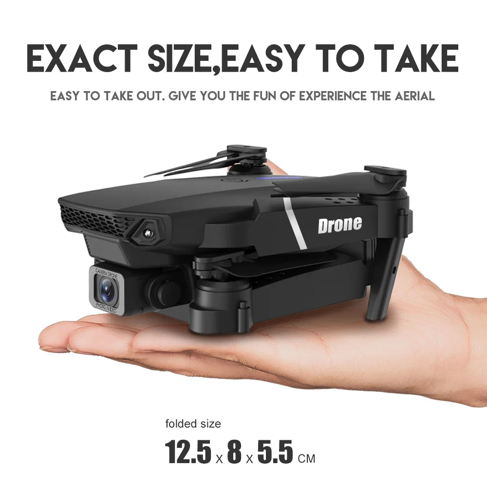 Professionelle Drohne E88 4K W – Drone Top Rc Bewertung und Preis