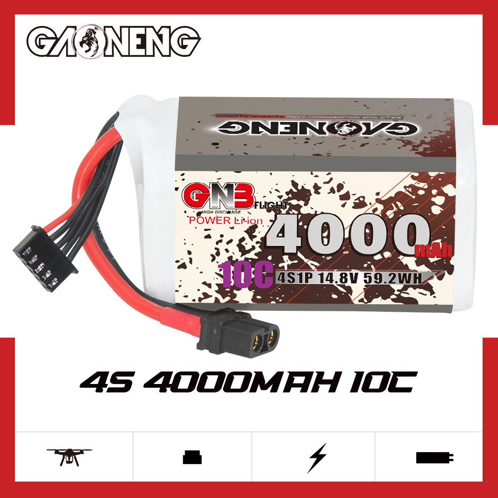 GNB 4000 mAh 4S 14,8 V 10C 20C – Drone Rc Leading Bewertung und Preis