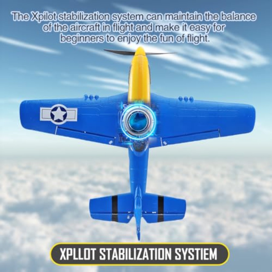 P51D RC Flugzeug 4CH 2,4GHz RT – Drone Top Rc Bewertung und Preis