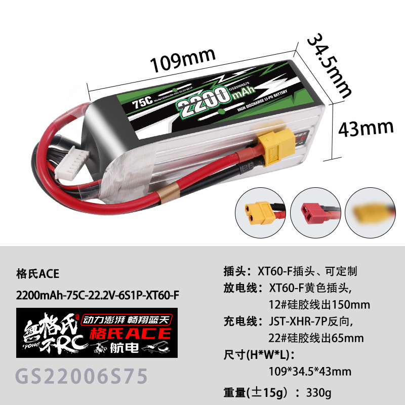 NEUER Gens ACE 22,2V Lipo-Akku – Drone Rc Leading Bewertung und Preis