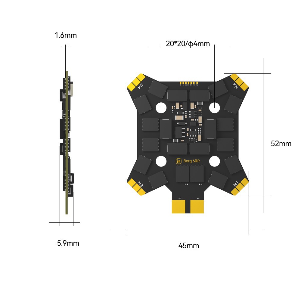 iFlight Borg Mini H7 (ICM42688 – Drone With Rc 2 Bewertung und Preis