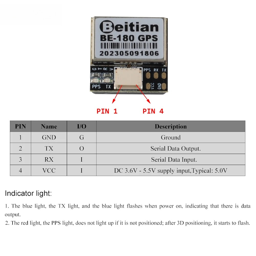 1/2/5 Stück Beitian BE-180 GPS – Gps Module Drone Bewertung und Preis