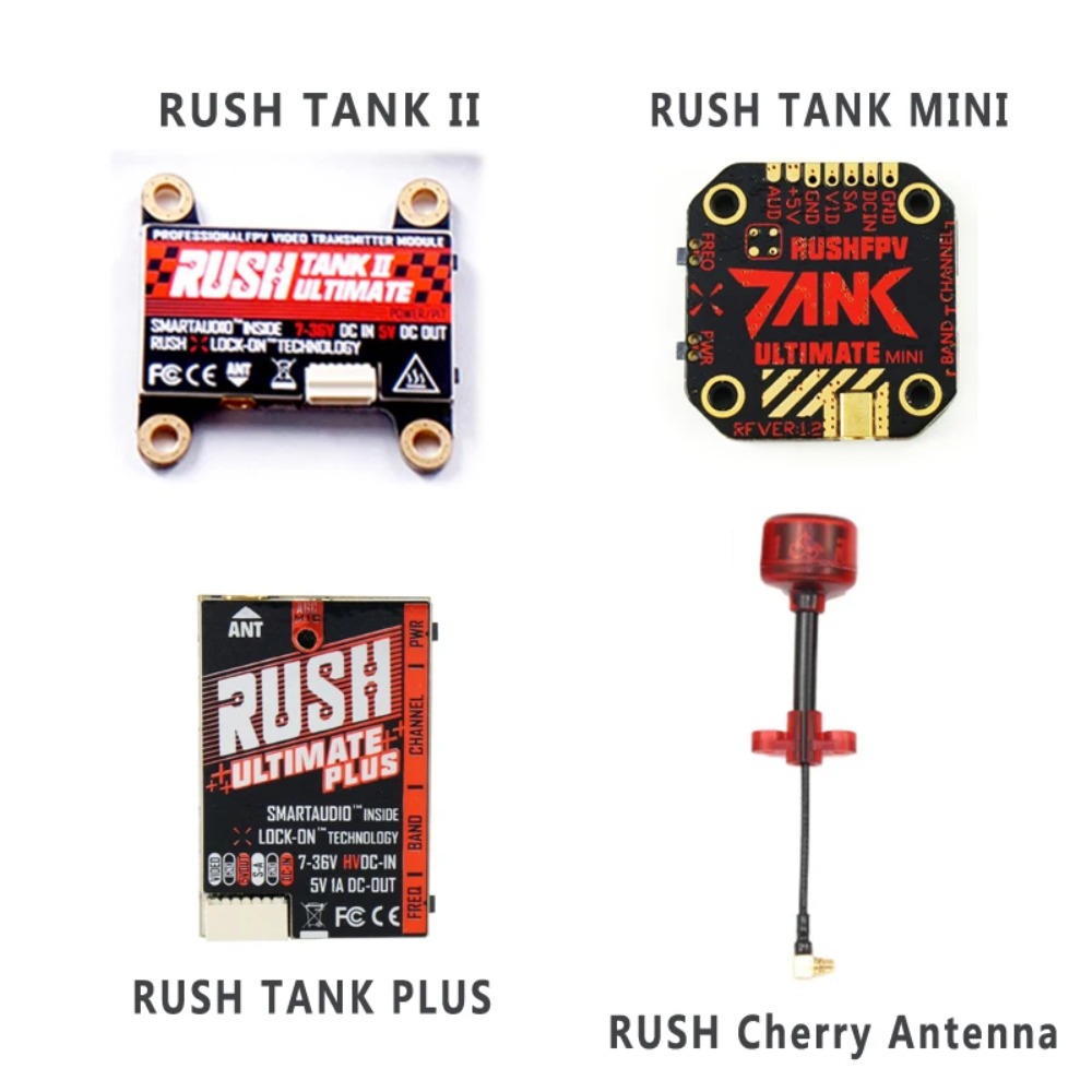 RUSH TANK Ultimate II/Mini/PLU – Fpv Antenna Receiver Bewertung und Preis